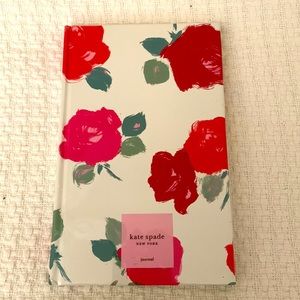 Kate Spade brushy rose journal